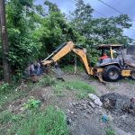 REALIZAN DESAZOLVE DE CANALES EN LA JUNTA AUXILIAR DE LA CEIBA