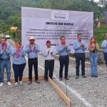 PAVIMENTACIÓN DE LA CALLE AZUCENA BENEFICIARÁ A ESCUELAS DE MECATLÁN DE LAS FLORES
