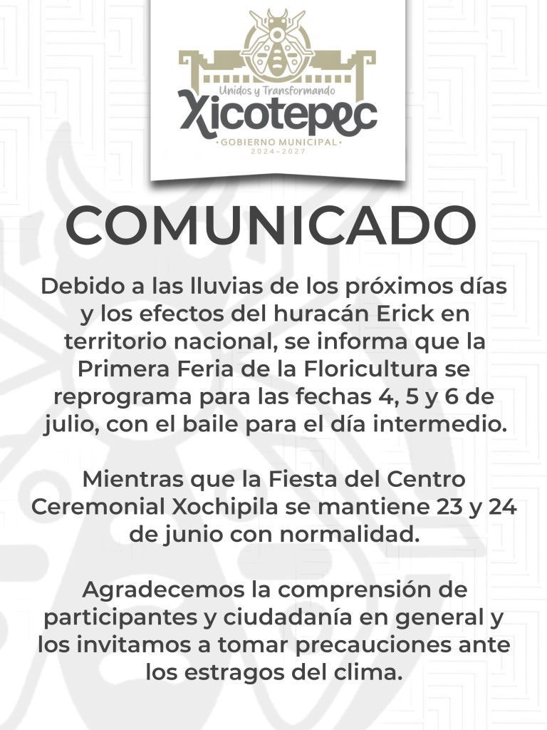 COMUNICADO