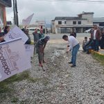 COMIENZA PAVIMENTACIÓN DE CALLE CERRADA DE MINA EN COLONIA LA RIVERA