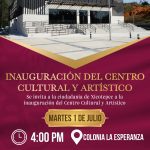 INVITA AYUNTAMIENTO DE XICOTEPEC A INAUGURAR EL CENTRO CULTURAL Y ARTÍSTICO