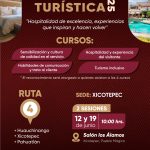 CARAVANA DE PROFESIONALIZACIÓN TURÍSTICA LLEGA A XICOTEPEC, CURSOS GRATUITOS