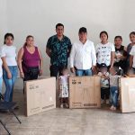 ENTREGAN MOBILIARIO A BENEFICIO DE EDUCACIÓN INICIAL DE GILBERTO CAMACHO