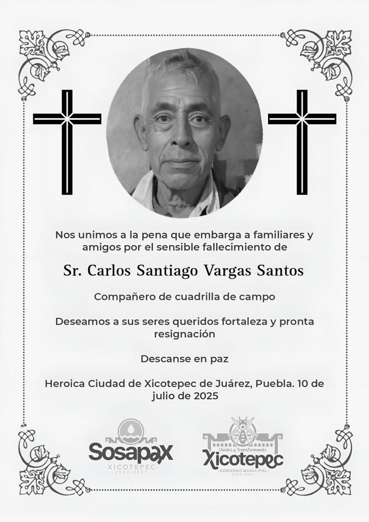 CONDOLENCIA INSTITUCIONAL