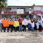 CONSTRUIRÁN TECHADO DE CANCHA EN TELESECUNDARIA DE TLAXCALANTONGO