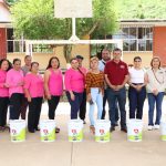 ENTREGAN PINTURA A BENEFICIO DE TELESECUNDARIA “MIGUEL HIDALGO Y COSTILLA”