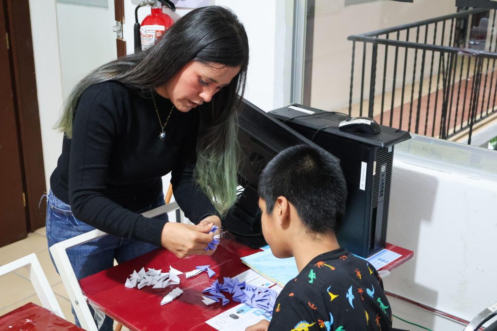 TALLER DE ORIGAMI DETONA CREATIVIDAD Y CAPACIDAD EN NIÑAS Y NIÑOS