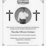 CONDOLENCIA INSTITUCIONAL