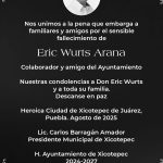 CONDOLENCIA INSTITUCIONAL