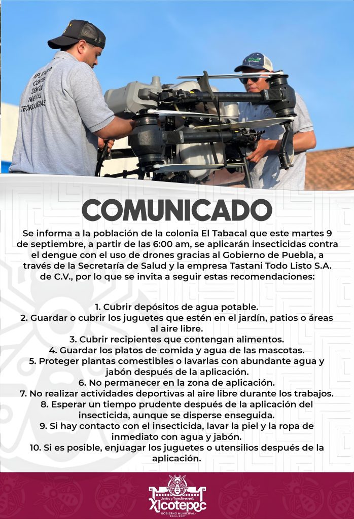 REALIZARÁN FUMIGACIÓN CONTRA EL DENGUE EN EL TABACAL, ATIENDE MEDIDAS