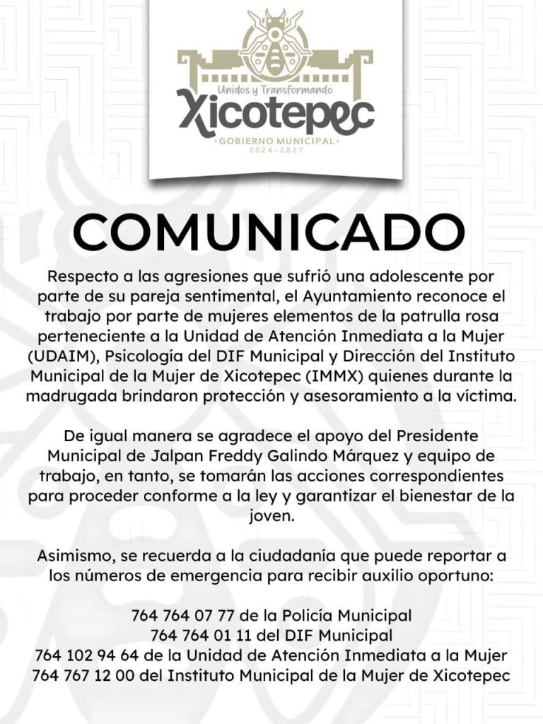 COMUNICADO