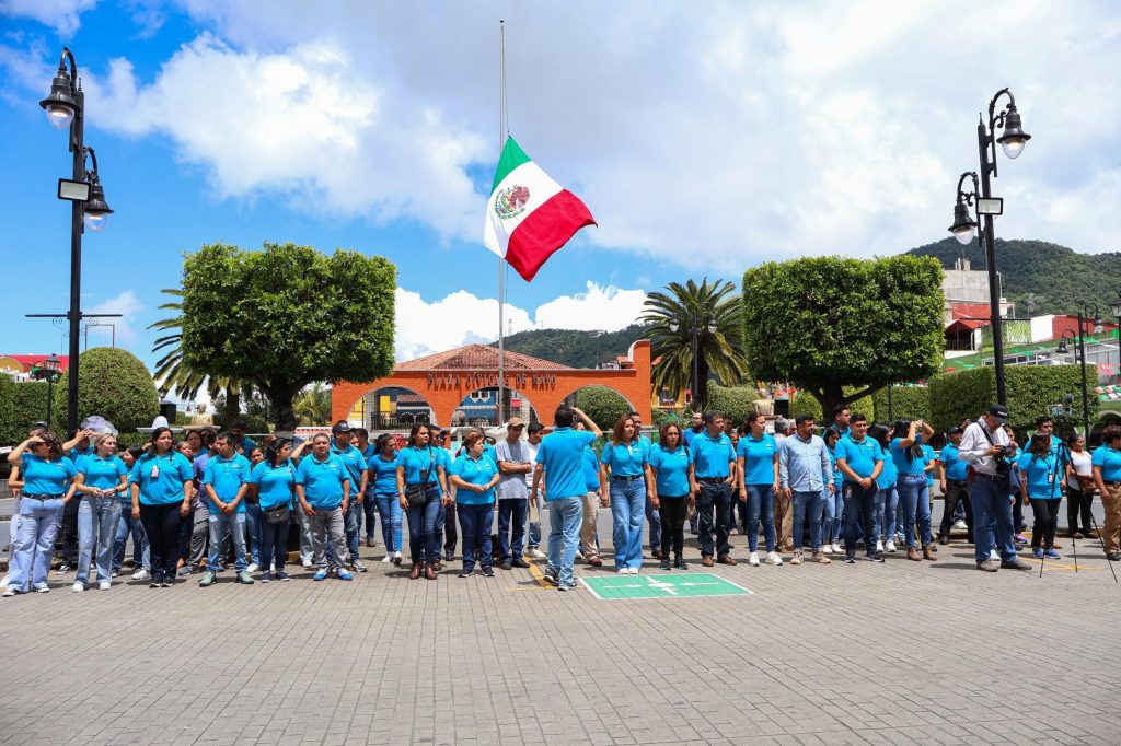 PARTICIPA XICOTEPEC EN SEGUNDO SIMULACRO NACIONAL 2025