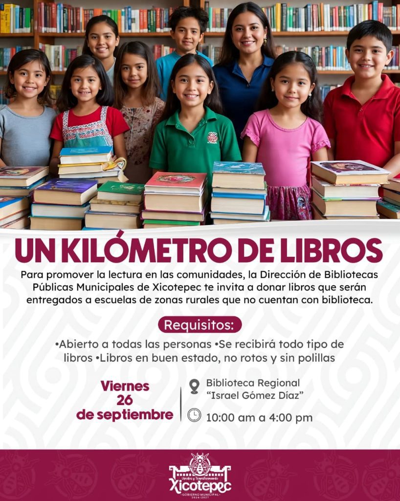 DONA LIBROS EN BUEN ESTADO Y CONTRIBUYE A PROMOVER LA LECTURA