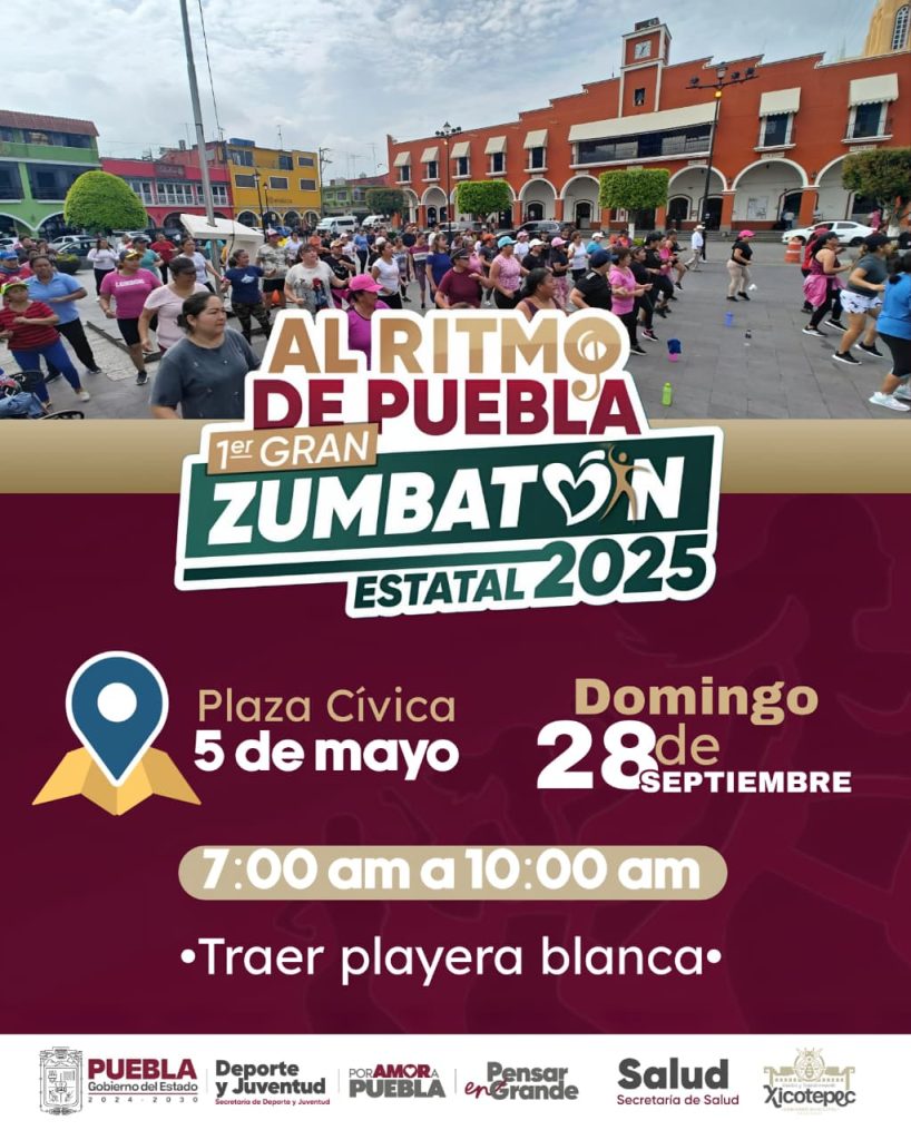 PARTICIPA EN EL ZUMBATÓN, ACTIVIDAD SALUDABLE PARA CUIDAR EL CORAZÓN