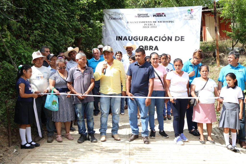 ENTREGAN CAMINO REHABILITADO A BENEFICIO DE RANCHO NUEVO COMUNIDAD