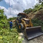 MUNICIPIO Y ESTADO COORDINAN TAREAS ANTE DERRUMBE POR LLUVIAS