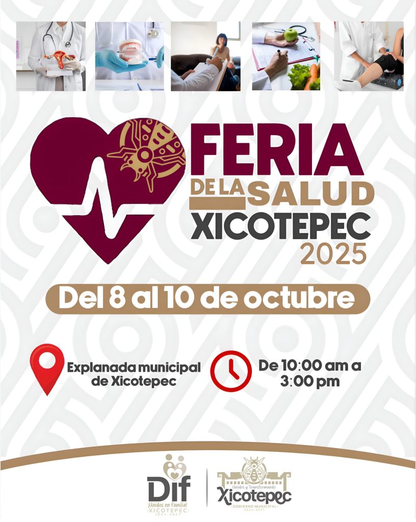 ASISTE A LA FERIA DE LA SALUD CON SERVICIOS GRATUITOS