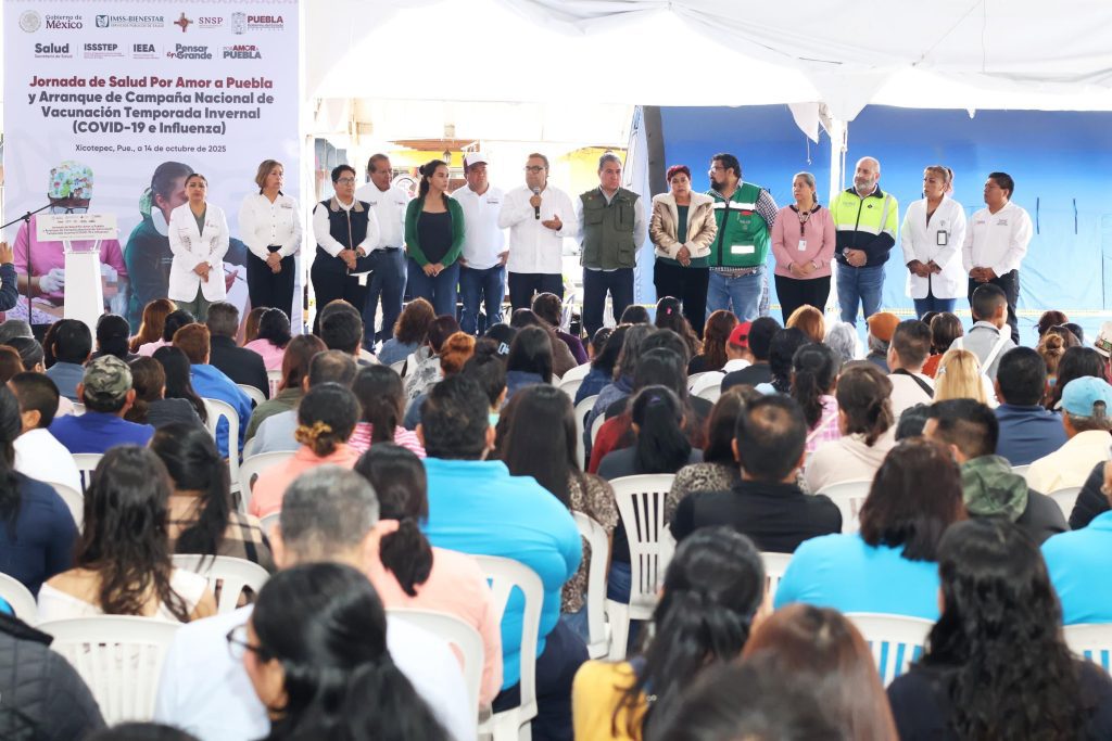 POR AMOR A PUEBLA, LA SALUD ES PRIMERO EN XICOTEPEC