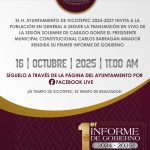 SIGUE EL PRIMER INFORME DE GOBIERNO POR FACEBOOK LIVE