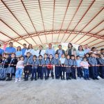 INAUGURAN TECHADO DE CANCHA EN PREESCOLAR DE SAN PEDRO ITZTLA