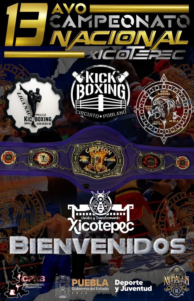 XICOTEPEC, SEDE DE CAMPEONATO NACIONAL DE KICK BOXING Y MMA 2025