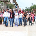INAUGURAN PAVIMENTACIÓN EN OJO DE AGUA SEGUNDA SECCIÓN