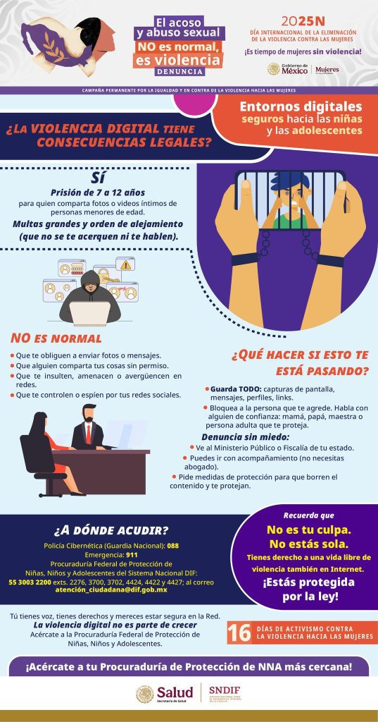 DENUNCIA LA VIOLENCIA DIGITAL, DI NO AL ABUSO