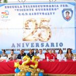 CELEBRAN 25 ANIVERSARIO DE LA TELESECUNDARIA “VICENTE GUERRERO”