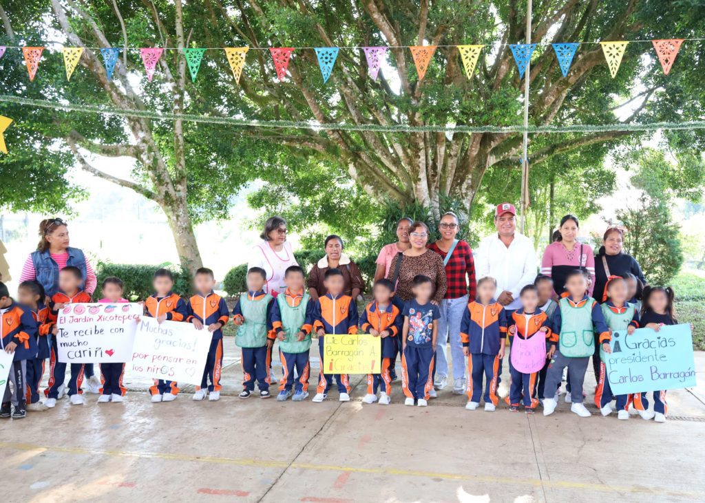 PROMESA CUMPLIDA: NIÑOS DE PREESCOLAR RECIBEN NUEVOS JUEGOS