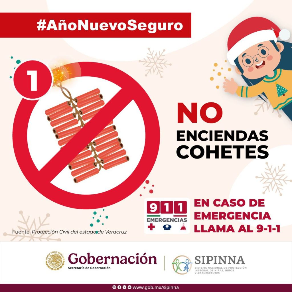 RECOMENDACIONES PARA PREVENIR ACCIDENTES EN CASA DURANTE FESTEJOS
