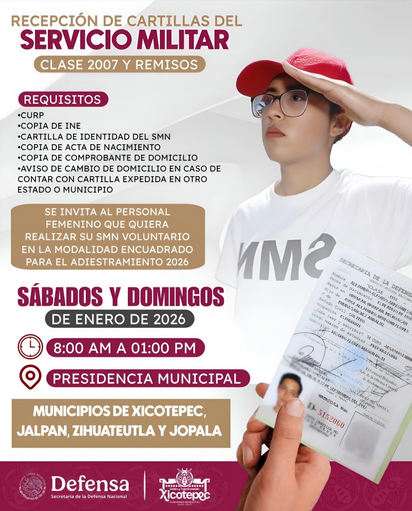 CONVOCATORIA DEL SERVICIO MILITAR NACIONAL